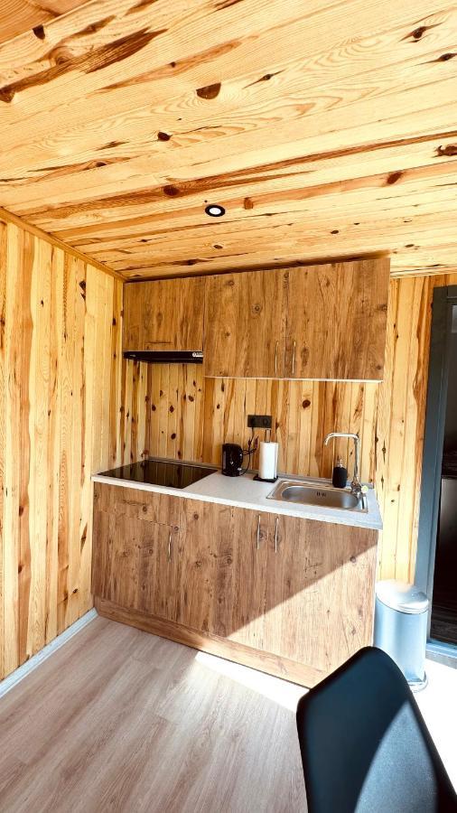 Luxe Tiny House Bij Het Leekstermeer Matsloot Exterior foto