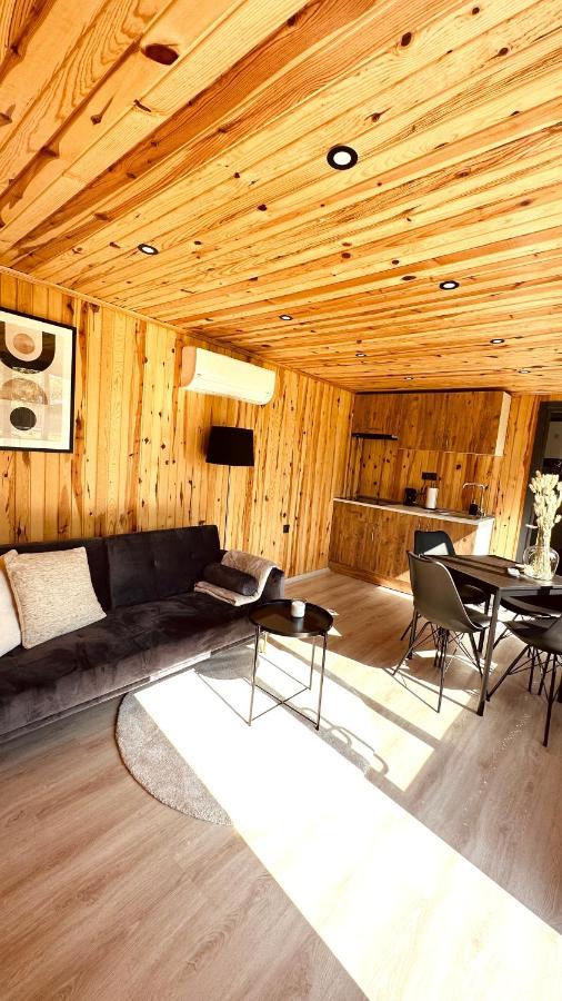 Luxe Tiny House Bij Het Leekstermeer Matsloot Exterior foto
