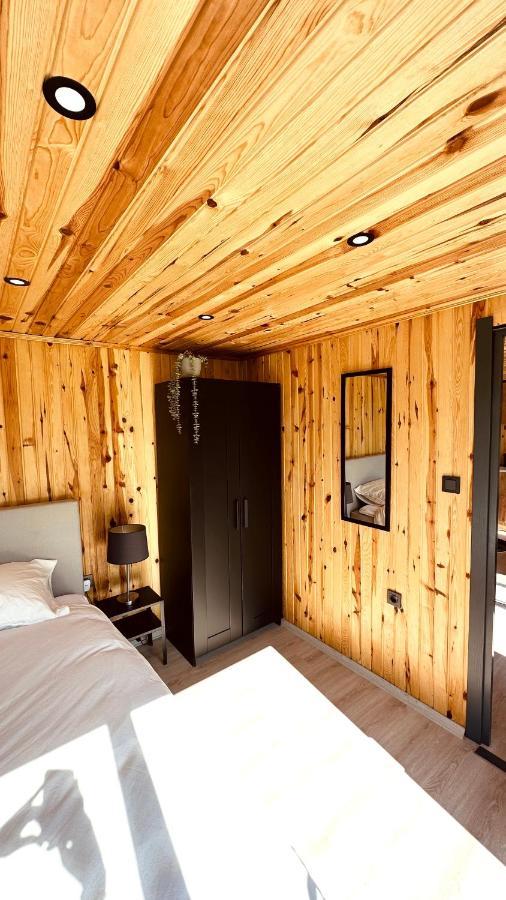 Luxe Tiny House Bij Het Leekstermeer Matsloot Exterior foto